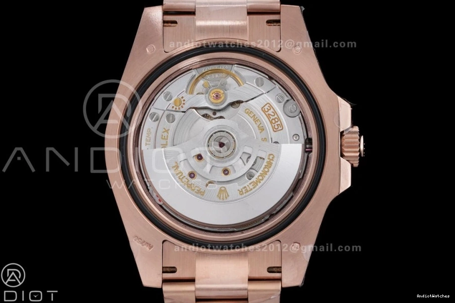 on Iron Oyster GMT 126715 Best Edition RG CHNR Tiger Durable ARF Dial II Bracelet Master Sh 861 0505
